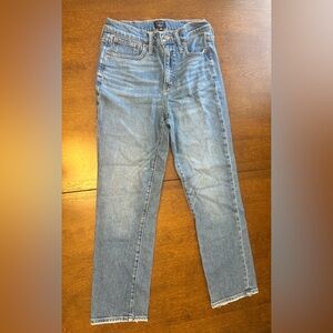 Classic Blue Women's Jeans - J. Crew essential straight jean